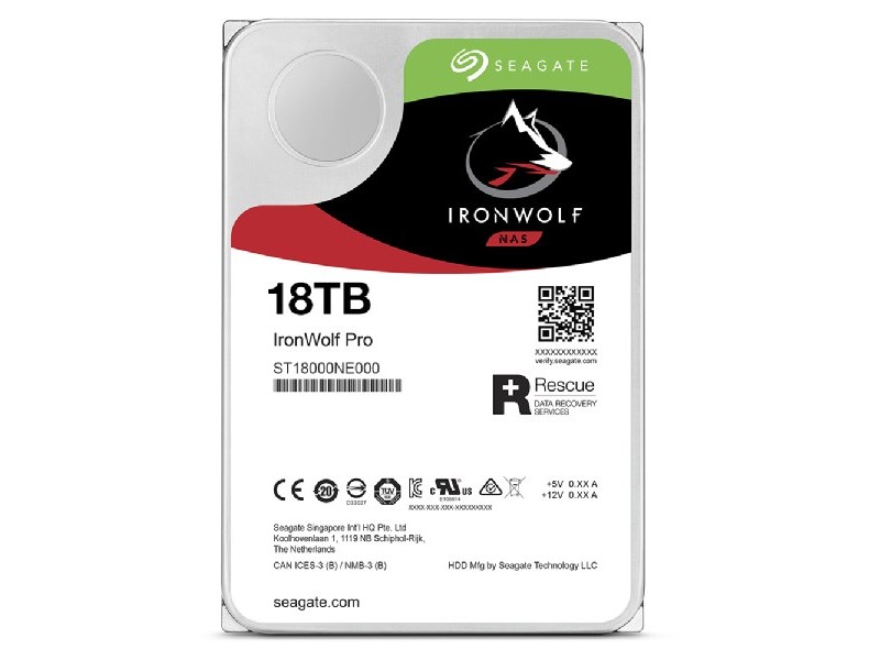 Seagate IronWolf Pro ST18000NT001 internal hard drive 3.5 18 TB ST18000NT001 – SEAGATE Хард Дискове