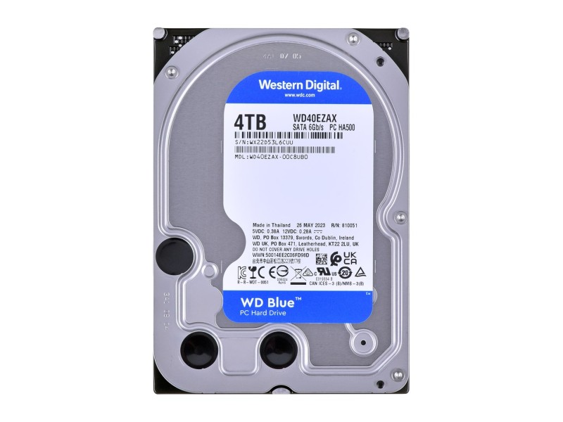 Western Digital Blue WD40EZAX internal hard drive 3.5 4 TB Serial ATA III WD40EZAX – WD Хард Дискове