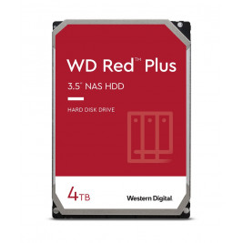 Western Digital Red Plus WD40EFPX internal hard drive 3.5" 4000 GB Serial ATA III