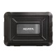 ADATA ED600 HDD/SSD enclosure Black 2.5 AED600-U31-CBK – ADATA Кутии за външен хард диск