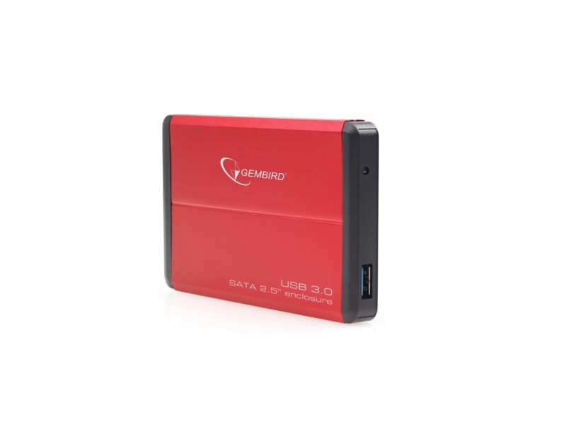 Gembird EE2-U3S-2-R storage drive enclosure 2.5 HDD enclosure Red EE2-U3S-2-R – GEMBIRD Кутии за външен хард диск