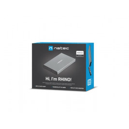 NATEC HDD КОРПУС RHINO GO (USB 3.0, 2.5", СИВ)