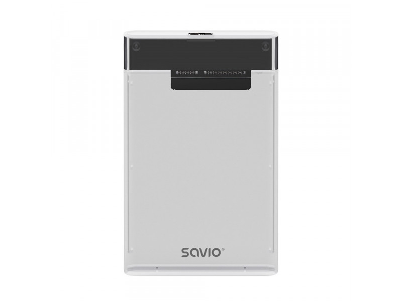 Savio 2.5" External HDD/SSD enclosure, USB 3.0, transparent, AK-66 Savio 2.5" External HDD/SSD enclosure, USB 3.0, transparent, AK-66