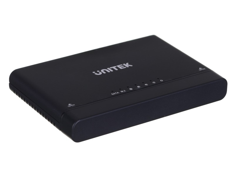 UNITEK S1222A cable gender changer USB 3.2 SATA 2,5/3,5 & M.2 PCIE/NVME Black S1222A – UNITEK Кутии за външен хард диск