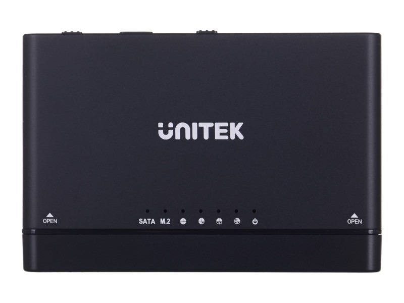 UNITEK S1222A cable gender changer USB 3.2 SATA 2,5/3,5 & M.2 PCIE/NVME Black S1222A – UNITEK Кутии за външен хард диск