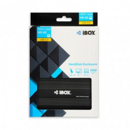 iBox HD-02 Корпус за твърд диск, черен 2,5"