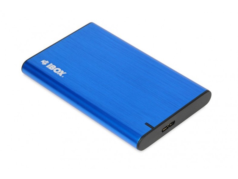 iBox HD-05 HDD/SSD enclosure Blue 2.5 iBox HD-05 HDD/SSD enclosure Blue 2.5 IEUHDD5BL – IBOX Кутии за външен хард диск