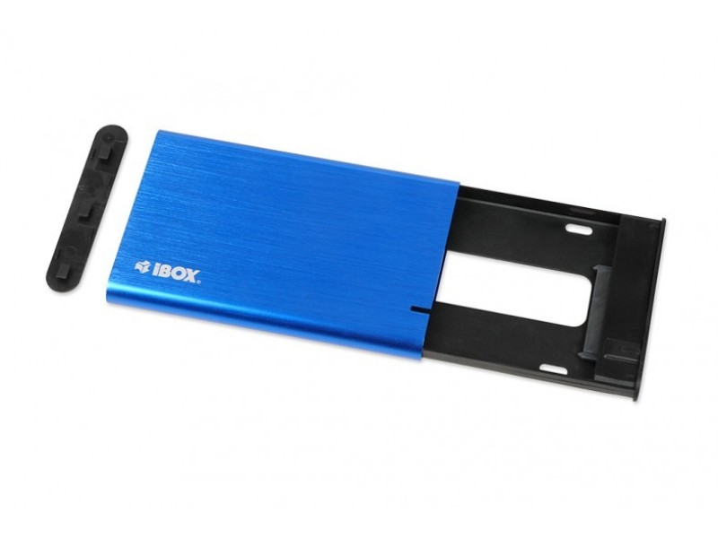 iBox HD-05 HDD/SSD enclosure Blue 2.5 iBox HD-05 HDD/SSD enclosure Blue 2.5 IEUHDD5BL – IBOX Кутии за външен хард диск