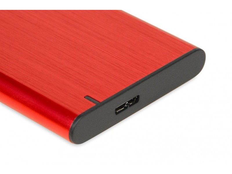 iBox HD-05 HDD/SSD enclosure Red 2.5 IEUHDD5R – IBOX Кутии за външен хард диск