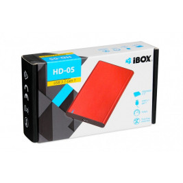 iBox HD-05 HDD/SSD кутия Червен 2,5"