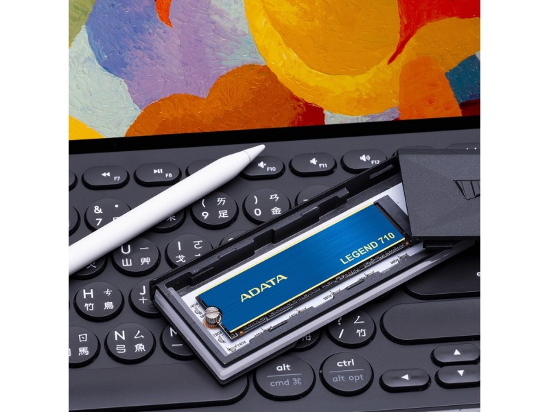 ADATA LEGEND 710 M.2 1000 GB PCI Express 3.0 3D NAND NVMe ALEG-710-1TCS – ADATA Solid-State Drive (SSD)