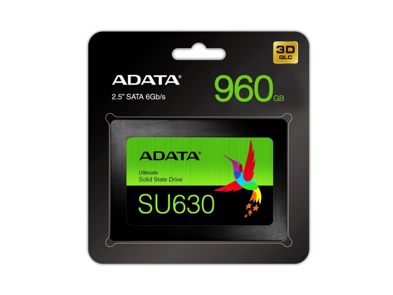 ADATA Ultimate SU630 2.5 480 GB Serial ATA QLC 3D NAND ASU630SS-480GQ-R – ADATA Solid-State Drive (SSD)