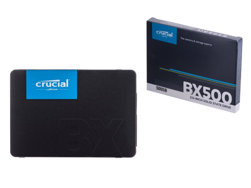 Crucial CT500BX500SSD1 internal solid state drive 2.5 500 GB Serial ATA III 3D NAND CT500BX500SSD1 – CRUCIAL Solid-State Drive (SSD)