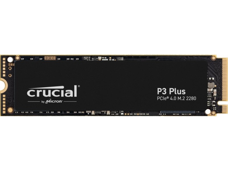 Crucial P3 Plus 1 TB M.2 PCI Express 4.0 NVMe 3D NAND CT1000P3PSSD8 – CRUCIAL Solid-State Drive (SSD)