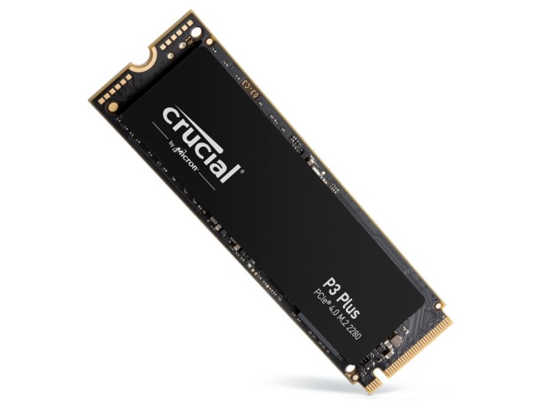 Crucial P3 Plus 1 TB M.2 PCI Express 4.0 NVMe 3D NAND CT1000P3PSSD8 – CRUCIAL Solid-State Drive (SSD)
