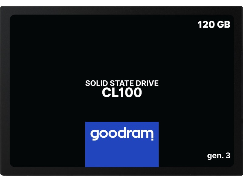 Goodram CL100 gen.3 2.5 120 GB Serial ATA III 3D NAND SSDPR-CL100-120-G3 – GOODRAM Solid-State Drive (SSD)