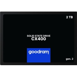 Goodram CX400 SSDPR-CX400-02T-G2 2.05 TB 2.5" Serial ATA III 3D NAND