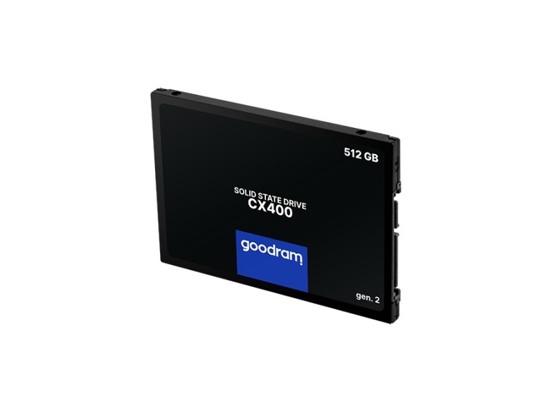 Goodram CX400 gen.2 2.5 512 GB Serial ATA III 3D TLC  NAND SSDPR-CX400-512-G2 – GOODRAM Solid-State Drive (SSD)