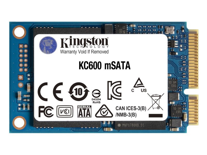Kingston Technology 1024G SSD KC600 SATA3 mSATA SKC600MS/1024G – Kingston Solid-State Drive (SSD)