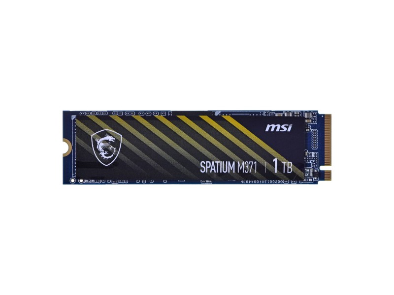 MSI SPATIUM M371 NVME M.2 1TB internal solid state drive 1000 GB PCI Express 3.0 S78-440L870-P83 – MSI  Solid-State Drive (SSD)