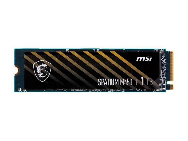 MSI SPATIUM M450 PCIe 4.0 NVMe M.2 1000GB PCI Express 4.0 3D NAND S78-440L0M0-P83 – MSI  Solid-State Drive (SSD)