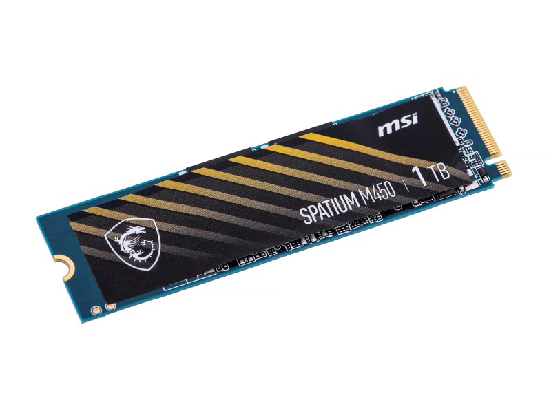 MSI SPATIUM M450 PCIe 4.0 NVMe M.2 1000GB PCI Express 4.0 3D NAND S78-440L0M0-P83 – MSI  Solid-State Drive (SSD)