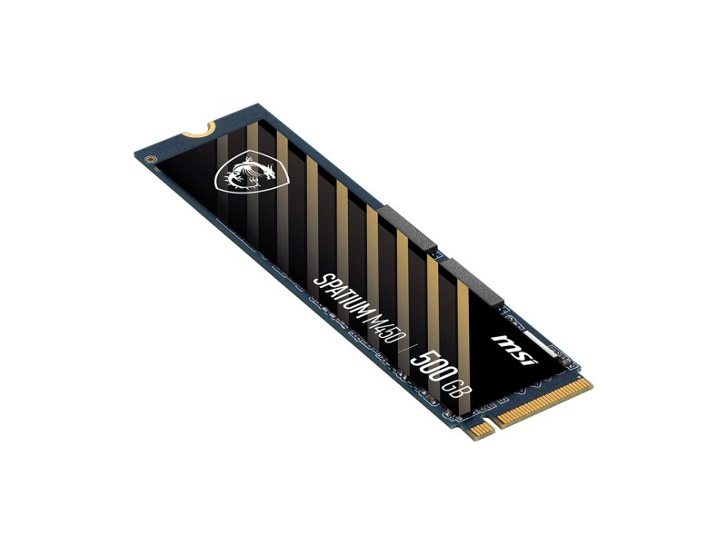 MSI SPATIUM M450 PCIe 4.0 NVMe M.2 500GB PCI Express 4.0 3D NAND S78-440K190-P83 – MSI  Solid-State Drive (SSD)
