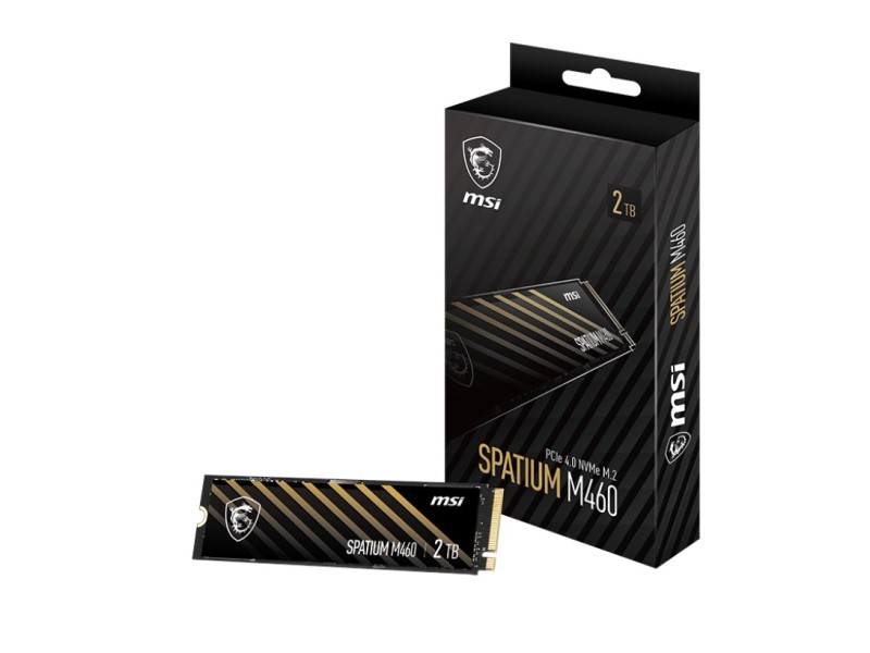 MSI SPATIUM M460 PCIe 4.0 NVMe M.2 1 TB PCI Express 4.0 3D NAND S78-440L930-P83 – MSI  Solid-State Drive (SSD)