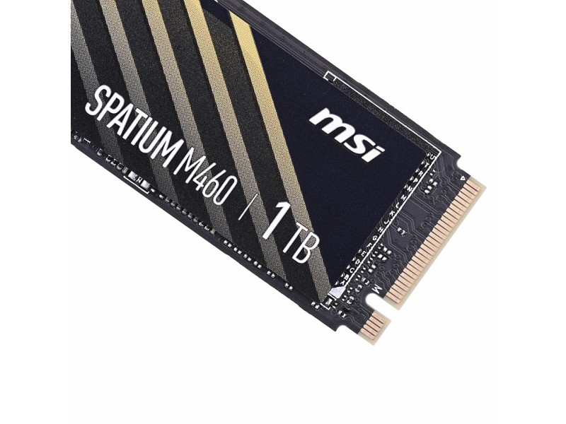 MSI SPATIUM M460 PCIe 4.0 NVMe M.2 1 TB PCI Express 4.0 3D NAND S78-440L930-P83 – MSI  Solid-State Drive (SSD)