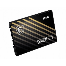 MSI SPATIUM S270 SATA 2.5 240GB internal solid state drive 2.5" Serial ATA III 3D NAND