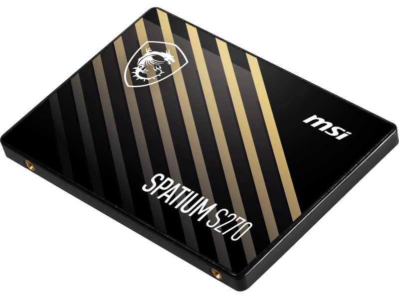 MSI SPATIUM S270 SATA 2.5 480GB internal solid state drive 2.5 Serial ATA III 3D NAND S78-440E350-P83 – MSI  Solid-State Drive (SSD)