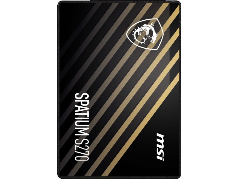 MSI SPATIUM S270 SATA 2.5 480GB internal solid state drive 2.5 Serial ATA III 3D NAND S78-440E350-P83 – MSI  Solid-State Drive (SSD)
