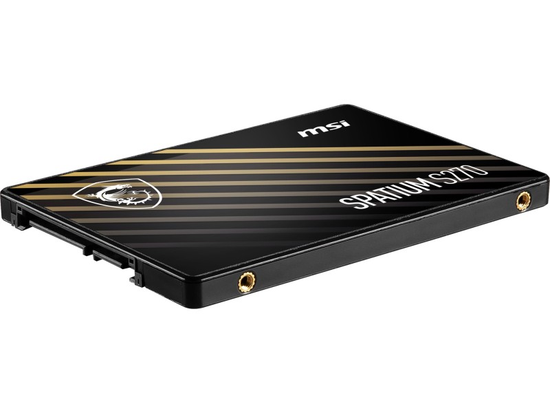 MSI SPATIUM S270 SATA 2.5 480GB internal solid state drive 2.5 Serial ATA III 3D NAND S78-440E350-P83 – MSI  Solid-State Drive (SSD)