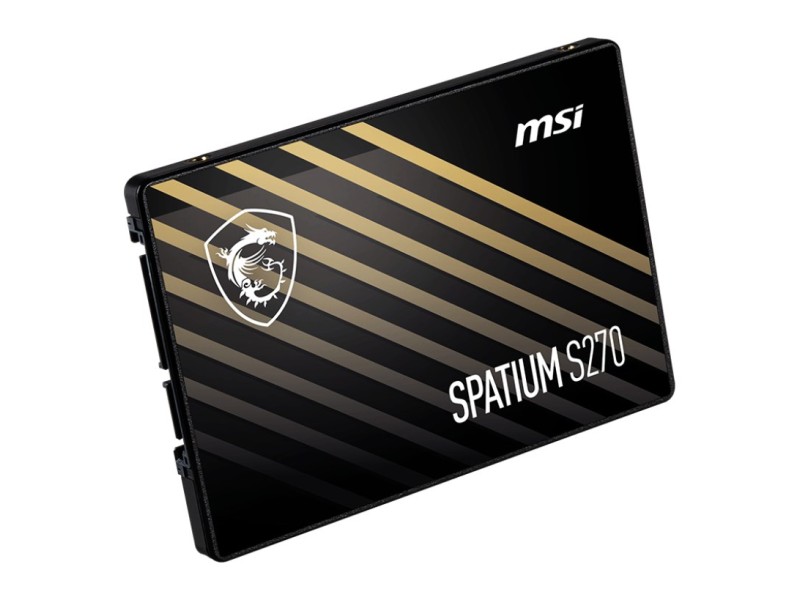 MSI SPATIUM S270 SATA 2.5 960GB internal solid state drive 2.5 Serial ATA III 3D NAND S78-440P130-P83 – MSI  Solid-State Drive (SSD)