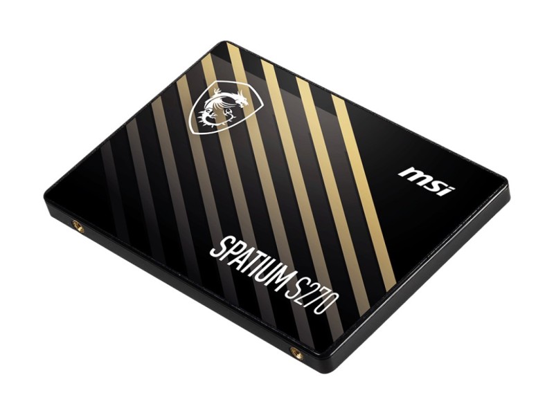 MSI SPATIUM S270 SATA 2.5 960GB internal solid state drive 2.5 Serial ATA III 3D NAND S78-440P130-P83 – MSI  Solid-State Drive (SSD)