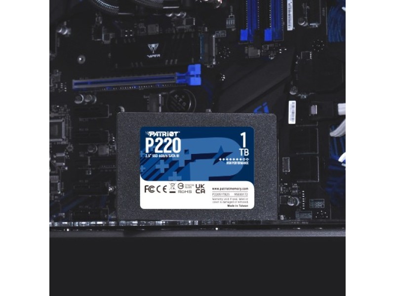 Patriot Memory P220 1TB 2.5 1000 GB Serial ATA III P220S1TB25 – Patriot Solid-State Drive (SSD)