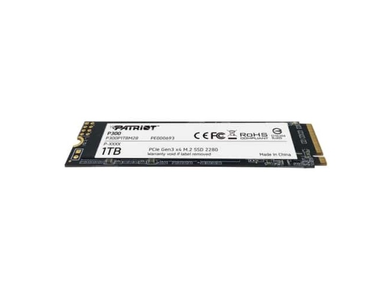 Patriot Memory P300 M.2 1000 GB PCI Express 3.0 NVMe P300P1TBM28 – Patriot Solid-State Drive (SSD)