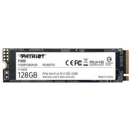 SSD PATRIOT P300 M.2 PCI-EX4 NVME 128 GB