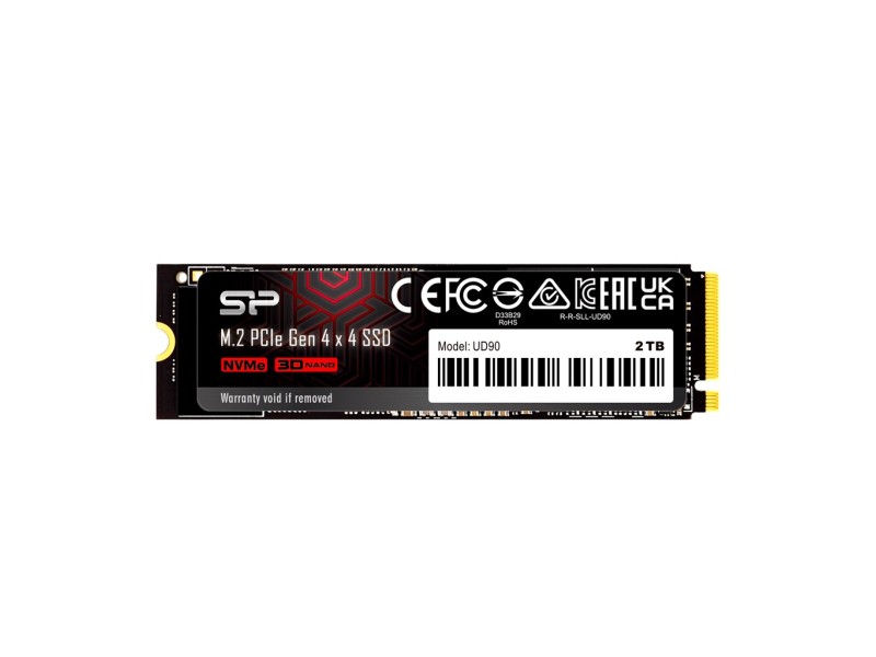 Silicon Power UD90 M.2 2000 GB PCI Express 4.0 3D NAND NVMe SP02KGBP44UD9005 – SILICON POWER Solid-State Drive (SSD)