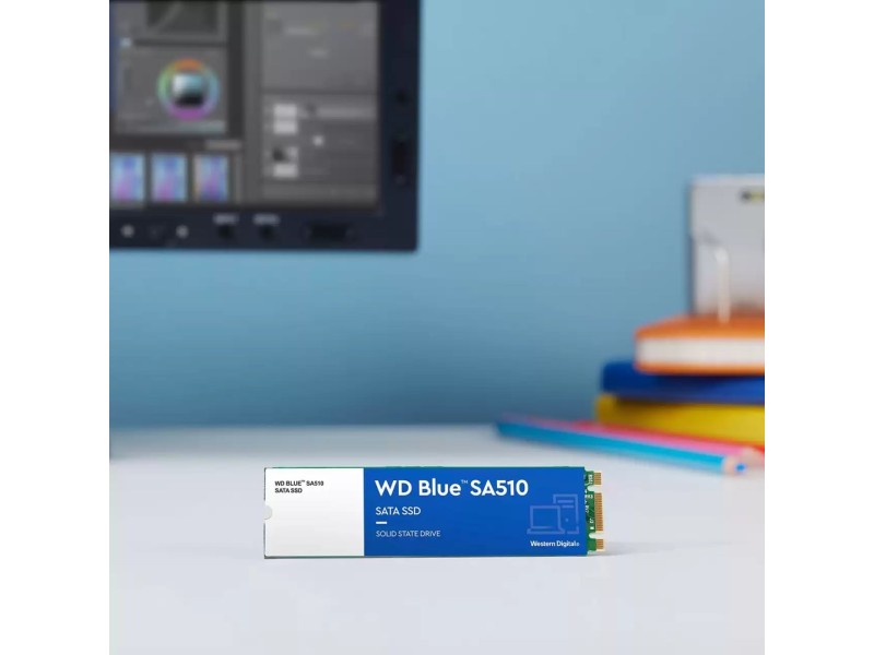 Western Digital Blue SA510 M.2 500 GB Serial ATA III WDS500G3B0B – WD Solid-State Drive (SSD)