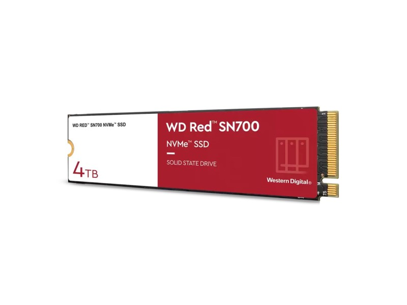 Western Digital WD Red SN700 M.2 4 TB PCI Express 3.0 NVMe WDS400T1R0C – WD Solid-State Drive (SSD)