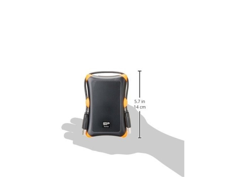 Silicon Power Armor A30 external hard drive 1 TB Black SP010TBPHDA30S3K – SILICON POWER Външни Хард Дискове