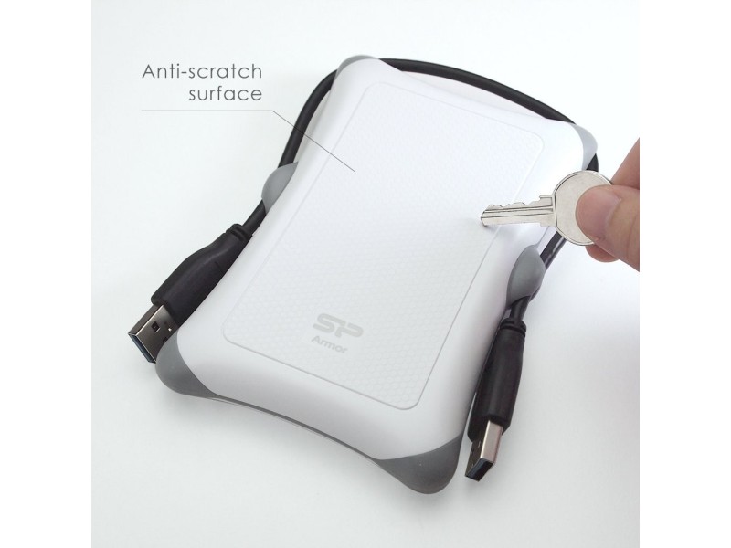 Silicon Power Armor A30 external hard drive 1 TB White SP010TBPHDA30S3W – SILICON POWER Външни Хард Дискове