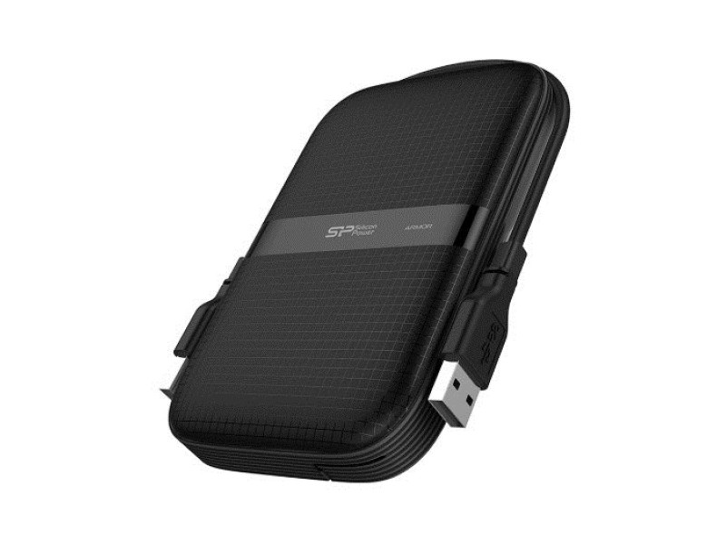 Silicon Power Armor A60 external hard drive 2 GB Black SP020TBPHDA60S3A – SILICON POWER Външни Хард Дискове