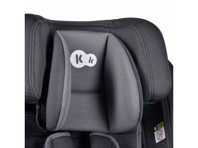 Kinderkraft SAFETY FIX 2 i-Size seat 9-36kg Grey 5VAT Kinderkraft SAFETY FIX 2 i-Size seat 9-36kg Grey 5VAT KCSAFI02GRY0000 – KinderKraft Детски столчета