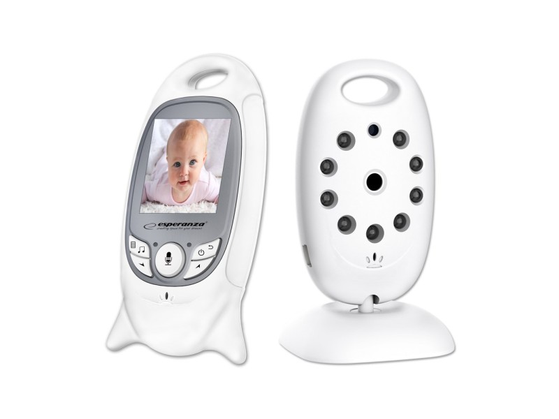 Esperanza EHM001 LCD Baby Monitor 2.0 White EHM001 – Esperanza Бебефони