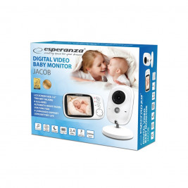 Esperanza EHM002 LCD Baby Monitor 3,2" White