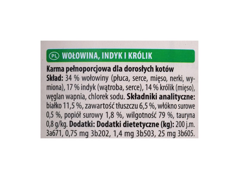 ANIMONDA Carny Adult Beef, turkey, rabbit - wet cat food - 400 g DLZANMKMK0069 – animonda Храна за котки