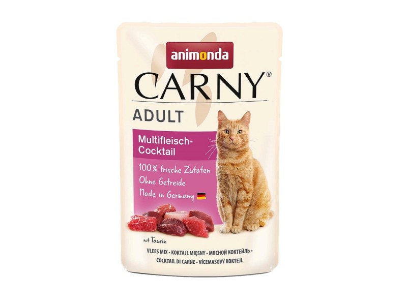 ANIMONDA Carny Adult Meat cocktail - wet cat food - 85g DLKANMKAM0024 – animonda Храна за котки