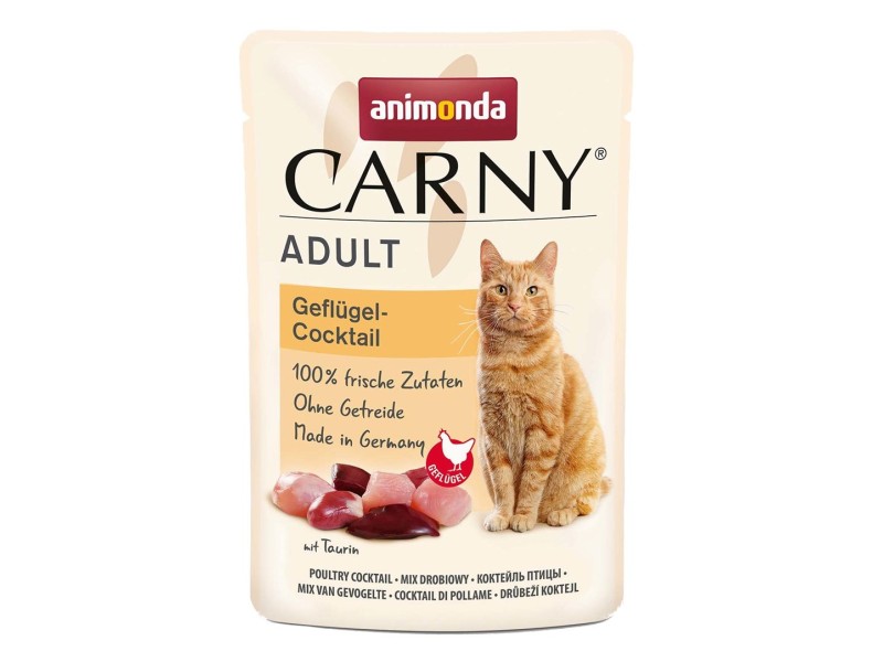 ANIMONDA Carny Adult Poultry cocktail - wet cat food - 85g DLKANMKAM0031 – animonda Храна за котки